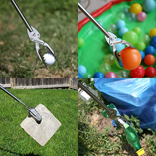 FTH Stainless Steel Grabber Reacher Pickup Tool Heavy Duty Trash Picker 40" - color: 40 Inch