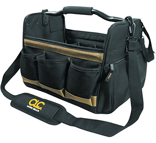 CLC Custom Leathercraft 1578 Open Top Soft Sided Tool Box, 14 in., 31 Pocket - style: 14-Inch Toolbox