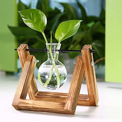 Kingbuy Plant Propagation Station Bulb Vase, 1 Bulb Vase - size: 1 Bulb Vase