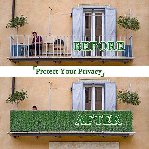 Bybeton 60"x120" (50sqft) Ivy Privacy Fence - size: 60*120 IN