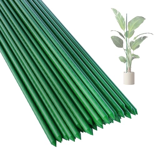 PROWORX 36 Inch 3 Ft Plant Support Garden Stakes for Outdoor Plants, 50 PCS - size: 3 Ft 50 Pack