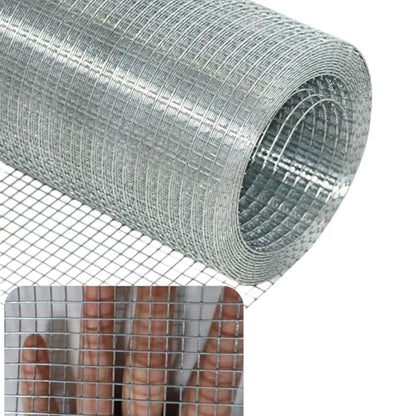 19 Gauge Galvanized Hardware Cloth, Welded Wire Metal Roll Chicken Fence Wire Mesh Screen Roll, Garden Rabbit Fencing, Snake Fence, Chicken Gopher Racoons (1/4 Inch-16Inch x 20Ft) - size: 1/4 Inch-16Inch x 20Ft
