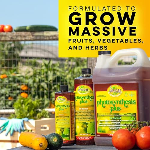 Microbe Life Hydroponics Starter Kit with 4-Ounce Sample Size Bottles of Photosynthesis Plus, Nourish-L, Vegetable and Fruit Plant Growth Yield Enhancer, Foliar Spray & Root Dip, and Terps Plus - size: 0.15625 Gallons