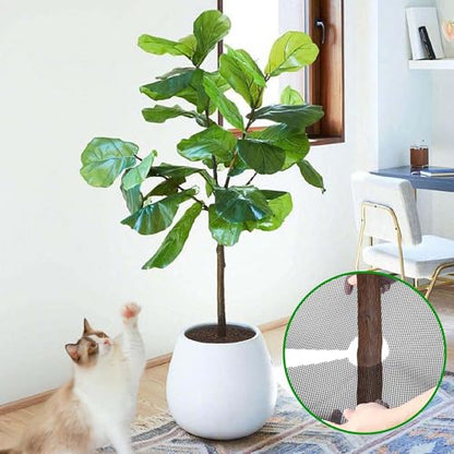 Adnee 6 Pcs Plant Pot Grids, 12" Cuttable Round Planter Pots Soil Guard - color: 6 Pcs 11.8" Round