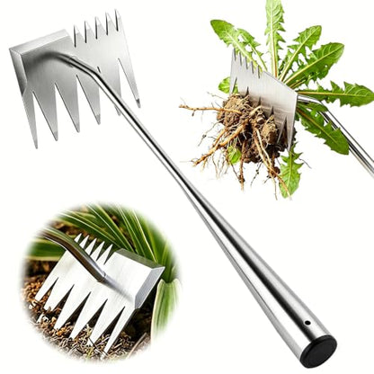 Weed Puller Tool, 2026 Upgraded Portable Manual Weeding Tools Gardening