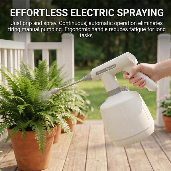 Electric Spray Bottle，2 Spray Modes Removable Wand