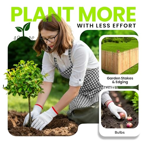 4pk Auger Drill Bit for Planting - Compatible with 3/8 Inch Hex Drive - size: 1.6 x 8.6 + 3 x 12 + 2 x 14.5 + 2.6 x 16.5 Inch
