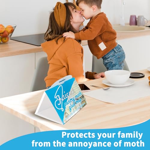 Faicuk Pantry Moth Traps with Pheromone Attractant, 8 Pack