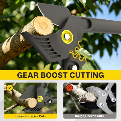 Jardineer Anvil Lopper for Tree Trimming, 16.5 Inch Branch Cutter