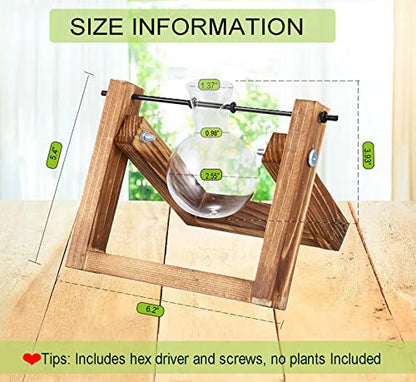 Kingbuy Plant Propagation Station Bulb Vase, 1 Bulb Vase - size: 1 Bulb Vase