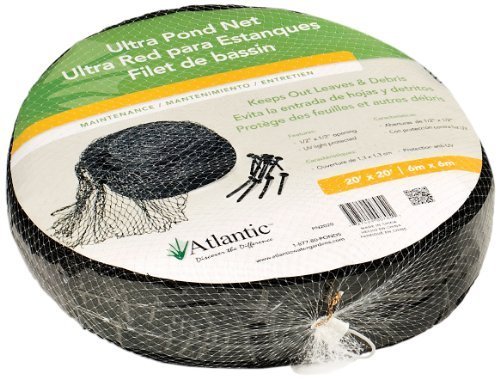 Atlantic Water Gardens Atlantic Water Gardens Pond Net, 20-Feet by 20-Feet Outdoor, Home, Garden, Supply, Maintenance