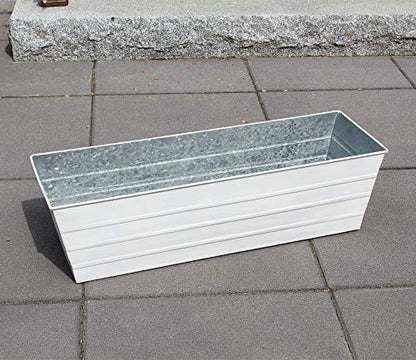 Achla Designs C-21W Window Box, Large, White - color: White, size: Large