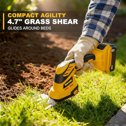 Cordless Hedge Trimmer & Grass Shear for DeWALT 20V (Bare Tool)