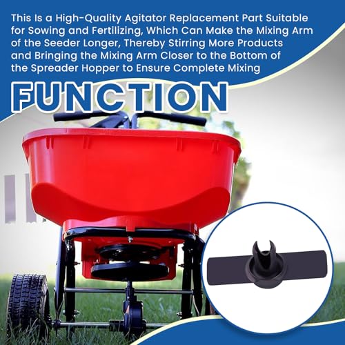 1Pc Agitator Replacement Part,Plastic,Non-Magnetic,Self-Locking