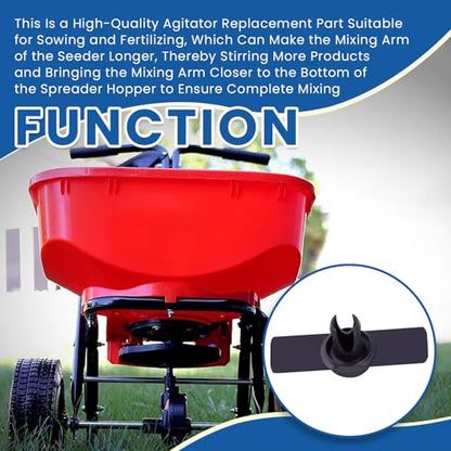 1Pc Agitator Replacement Part,Plastic,Non-Magnetic,Self-Locking