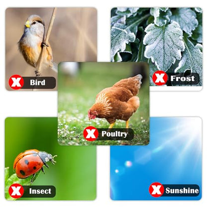 6 Pcs Insect Bird Barrier Tree Net with Drawstring, 2 Sizes Garden Bird Netting Plant Cover, Fruit Tree Netting for Protect Plants Fruits Flowers from Insect Bird Eating - color: 6 Pcs, size: 2 Sizes