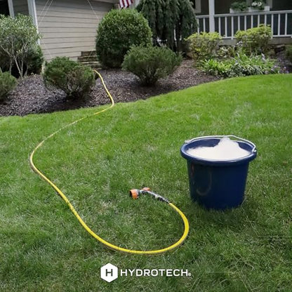 HydroTech FLATJACKET Lightweight Garden Hose 5/8 in x 100 ft, Yellow - size: 100 Feet