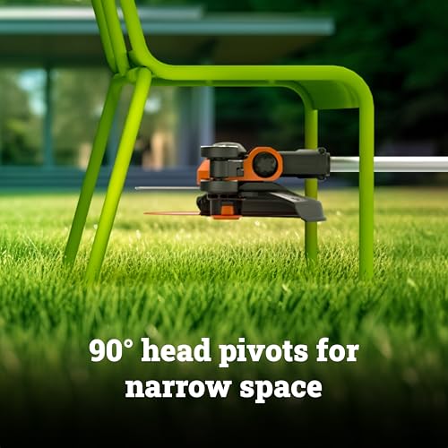 Worx 20V 12" 2-in-1 Cordless String Trimmer & Electric Lawn Edger, WG163.8 - style: 2 in 1 Trimmer w/(1) Battery & 2.0A Charger