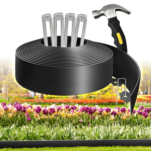 Kryonix 3 in x 50 ft Landscape Edging with Stakes - size: 3IN x 50FT