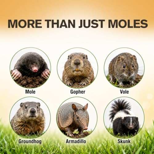 Mole Repellent, Gopher Repellent, Groundhog Repellent Outdoor 16P - size: 1 Ounce ( Pack of 16 )
