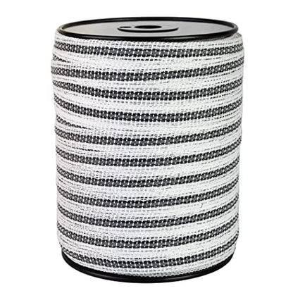 Reflective Electric Fence Poly Tape 3/5" 656ft 4 SS Wires Horse