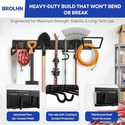 32" Garage Tool Organizer Wall Mount - size: 32 Inches