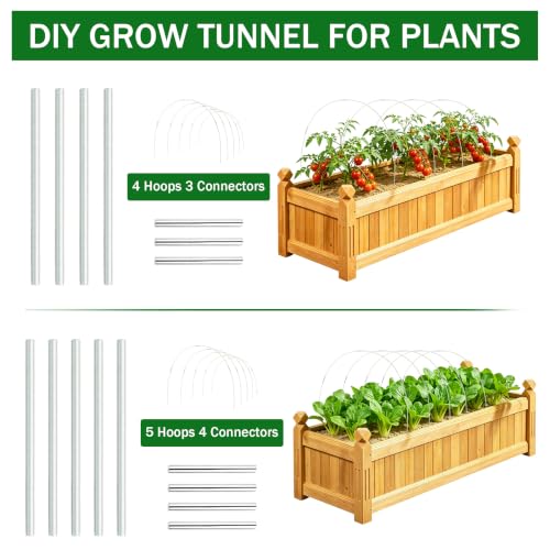 10x33FT Plant Covers Freeze Protection Garden Netting Kit 1.2oz/yd²