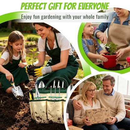 8 Piece Gardening Tool Set Stainless Steel Garden Plant Kits