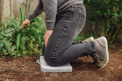 PICNIC TIME Gardening Kneeling Pad, Extra Thick Kneeling Pad, Large and Durable Garden Kneeler Foam with Carrying Handle, Lightweight Soft Foam Cushioning for Knee, Water Resistant, (Fog Gray)