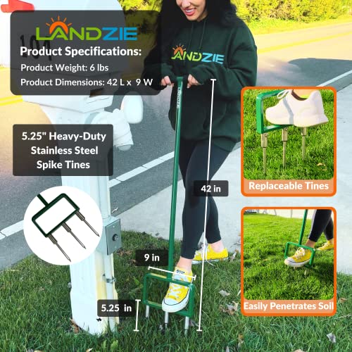 Landzie - Lawn Aerator Replacement Tines, 3 Spike Tines - size: Spike Tine Replacements