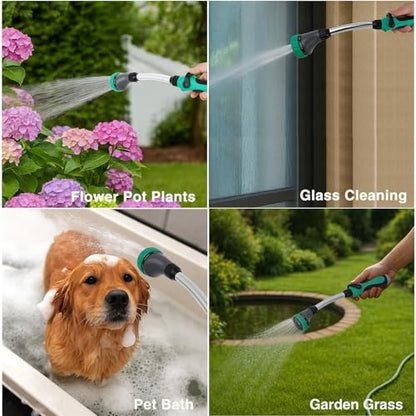 Yesker 19-Inch Watering Wand for Garden Hose, Long Hose Nozzle Sprayer - size: 19 Inch