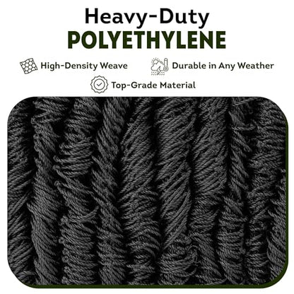 Heavy Duty Bird Netting for Chicken Coops & Runs | Keep Hawks, Birds & Predators Away | Hawk Netting 1.5 mm Thickness - Mesh 2"x2" | Aviary Net (50 x 50 ft) - size: 50 x 50 ft
