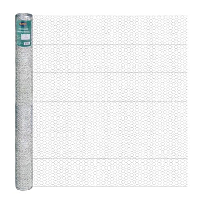 20GA Galvanized 72in x 50ft x 1in Mesh Chicken Wire Hexagonal Poultry Netting - size: 72"x50'