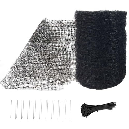 Feitore Deer Fence Netting, 7x100ft Garden Net Bird Netting,Reinforced Edge