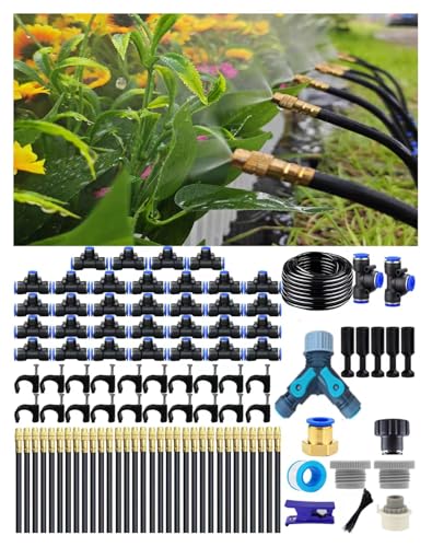 360° Adjustable Drip Irrigation Sprinkler Kit – Garden Watering System - size: 165 FT