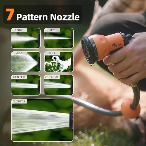 Retractable Garden Hose Reel 1/2 in x82 ft,Auto Slow Rewind System - color: Gray-white, size: 1/2" 82ft