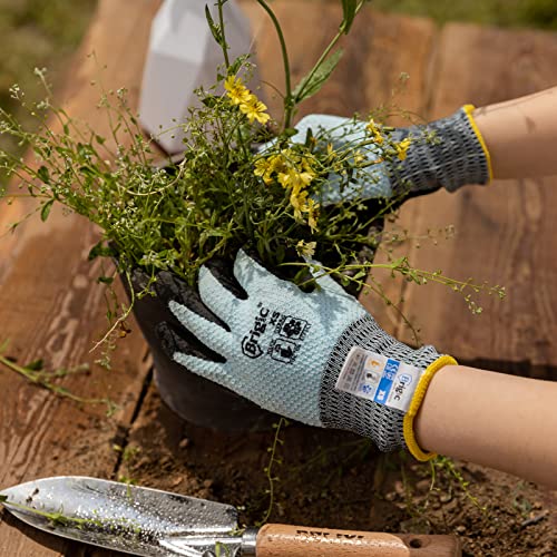 Gardening Gloves - Cooling, Thin, Touch, Outdoor work garden gloves for women, gardening tool for yard landscaping