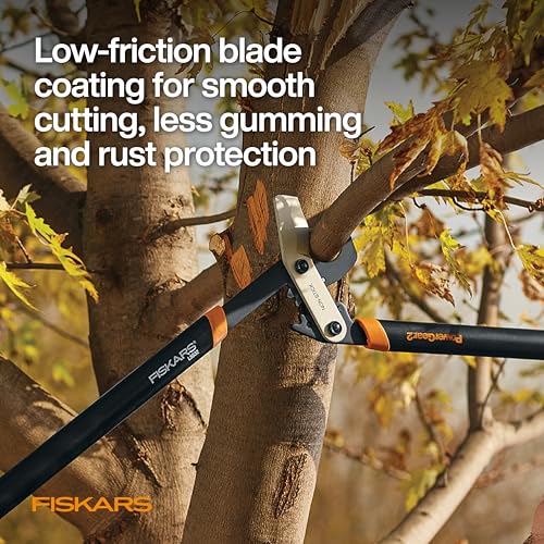 Fiskars 32” PowerGear2 Garden Bypass Loppers, 2" Cut Capacity Tree Trimmer - style: 32 in