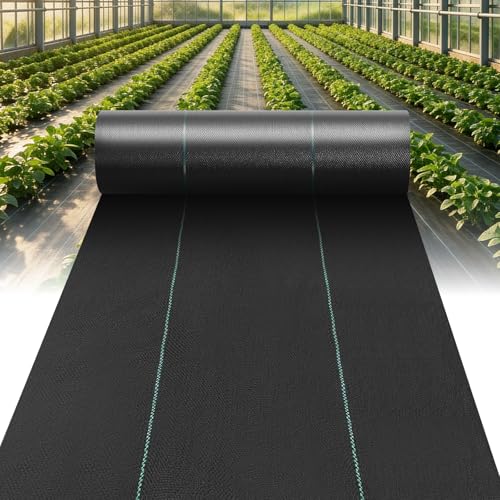 4FT x 300FT Woven Weed Barrier Landscape Fabric 3.2OZ for Gravel - size: 4 FT X 300 FT