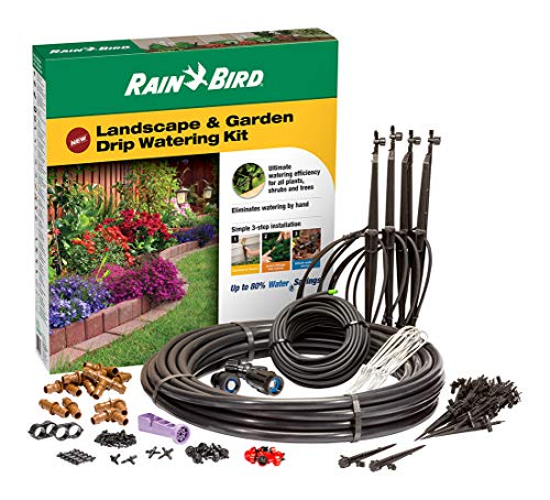 Rain Bird LNDDRIPKIT Drip Irrigation Kit - size: Standard Kit, style: Landscape/Garden Kit