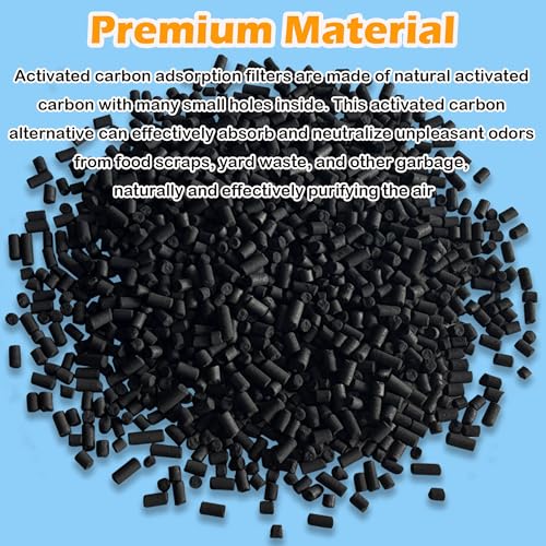 2.9 Pounds Activated Carbon Refills for FoodCycler Waste Composters