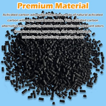 2.9 Pounds Activated Carbon Refills for FoodCycler Waste Composters