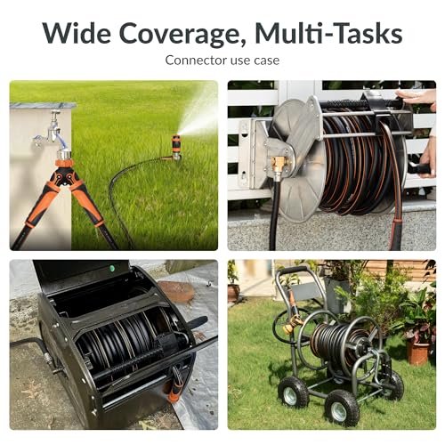 Giraffe Tools Garden Hose 5/8", 50ft Water Hose Heavy Duty - size: 50FT Male to Female