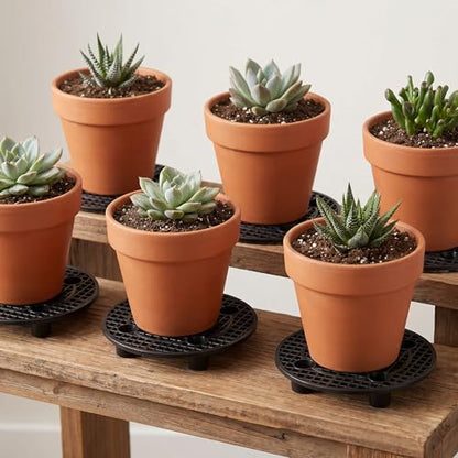 Plant Risers Outdoor Pots, Durable Planter Stand w/ Pot Feet