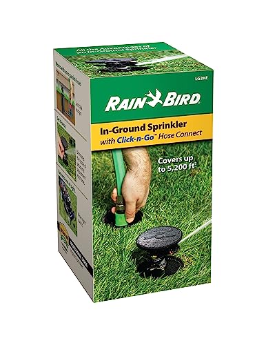 Rain Bird LG3HE Impact Sprinkler, Click-N-Go - size: In-Ground Impact Sprinkler Kit