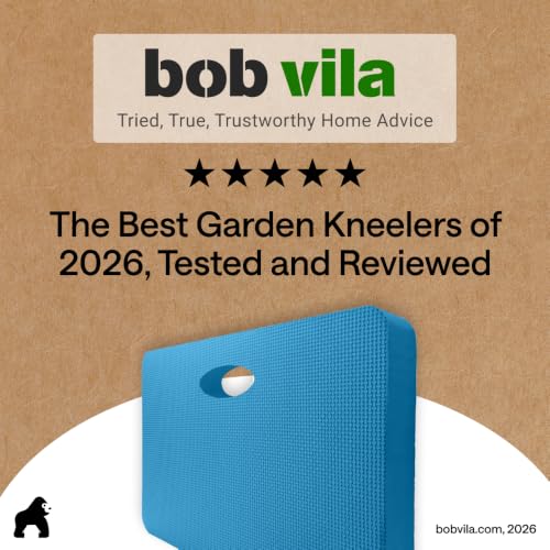 GORILLA GRIP® Extra Thick Foam Kneeling Pad for Gardening 17.5x11 True Blue - color: Blue