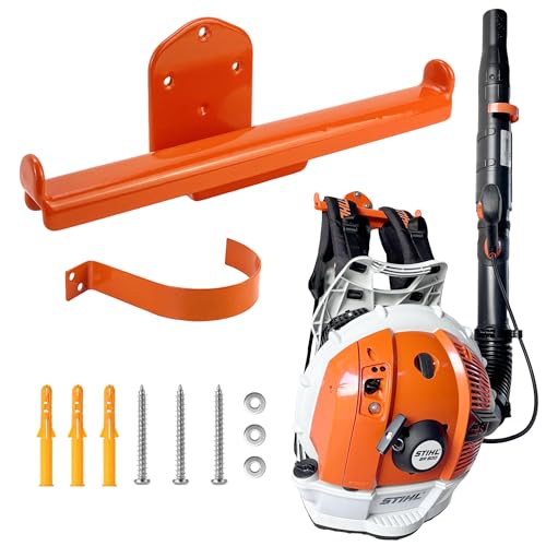 Backpack Blower Rack with Tube Hook, 1 Pack Backpack Blower Wall Mount - size: 1 Pack