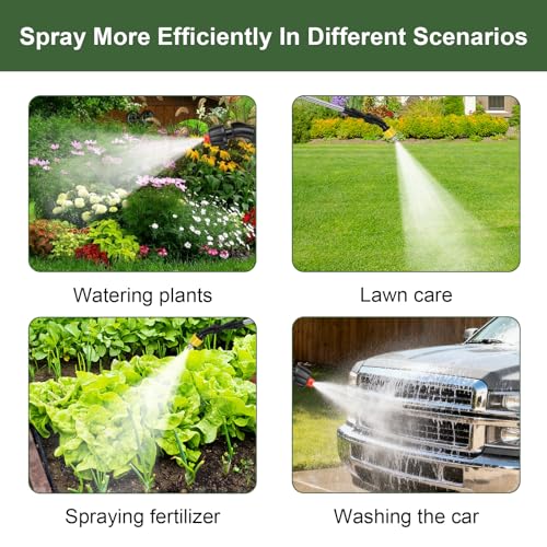 DZ Duozhan Battery Powered Sprayer Wand, Electric Garden Sprayer 32.8ft - size: 32.8feet