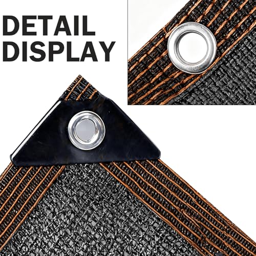 Shade Cloth for Garden Plants Greenhouse, 40-50% Sunblock Neting -for Outdoor Garden Lawn Plant Sun Shade Cloths for Kennel Chicken Coop Easier to Hang Net Cover - size: 3'x6'