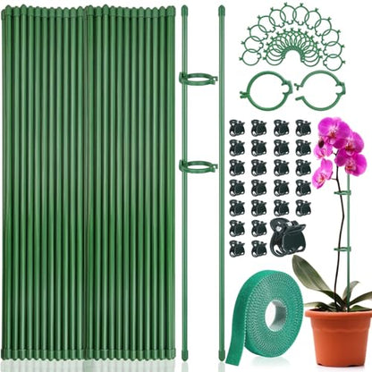 76pcs Plant Stakes for Indoor Plants, 25 Pack 16 inch Plant Support Stakes